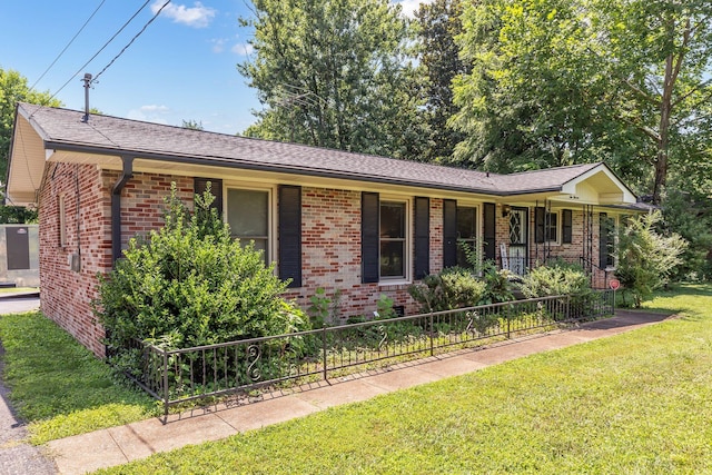 1011 S Baird Ln, Murfreesboro, TN 37130 - single story home with brick siding and a porch