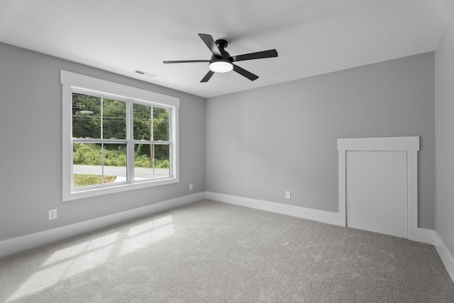 6021 Riverview Dr, Pegram, TN 37143 - unfurnished room with carpet and ceiling fan