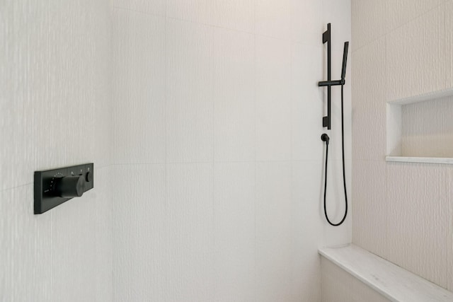 4045 Outer Dr, Nashville, TN 37204 - bathroom view of a tile shower
