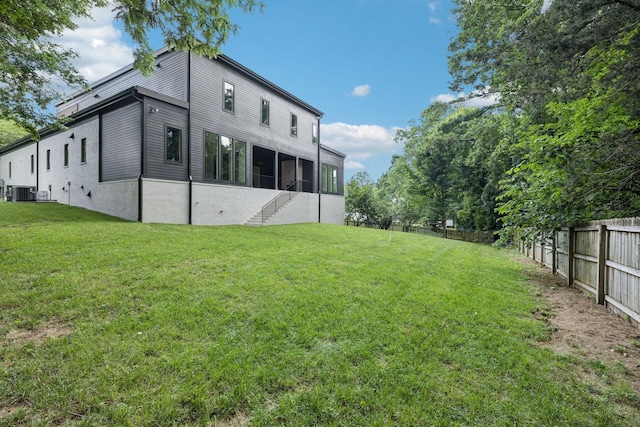 4045 Outer Dr, Nashville, TN 37204 - back of house with stairway