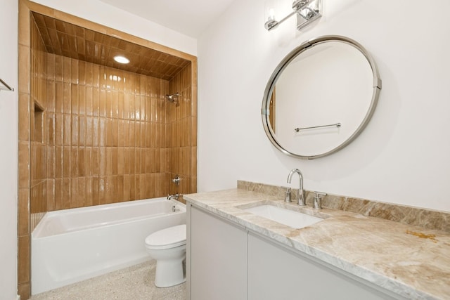 4045 Outer Dr, Nashville, TN 37204 - bathroom featuring vanity and shower / bathtub combination
