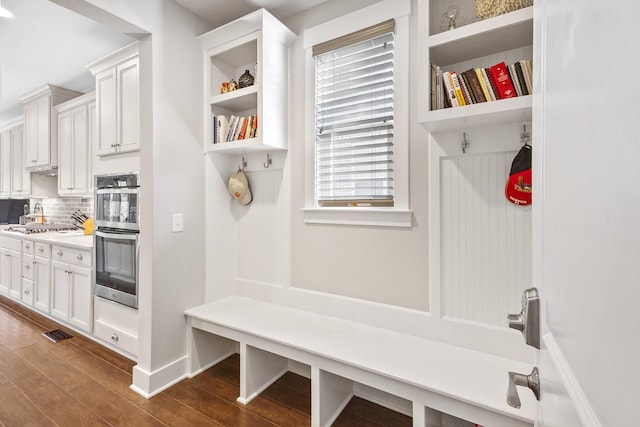 2030 Oliver Dr, Mount Juliet, TN 37122 - mudroom with dark wood-type flooring and baseboards