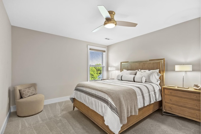 2030 Oliver Dr, Mount Juliet, TN 37122 - carpeted bedroom with a ceiling fan and baseboards