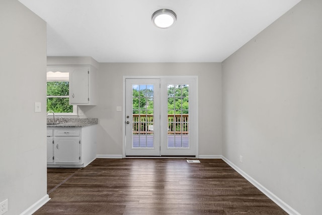 712 Green Valley Ct, Clarksville, TN 37042 - entryway featuring healthy amount of natural light and dark wood-style floors