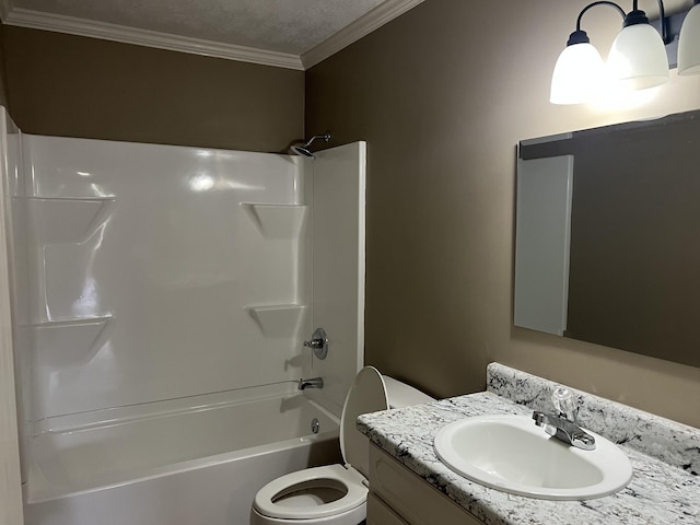 208 Skyline Dr, Red Boiling Springs, TN 37150 - full bath featuring vanity, shower / bath combination, and ornamental molding