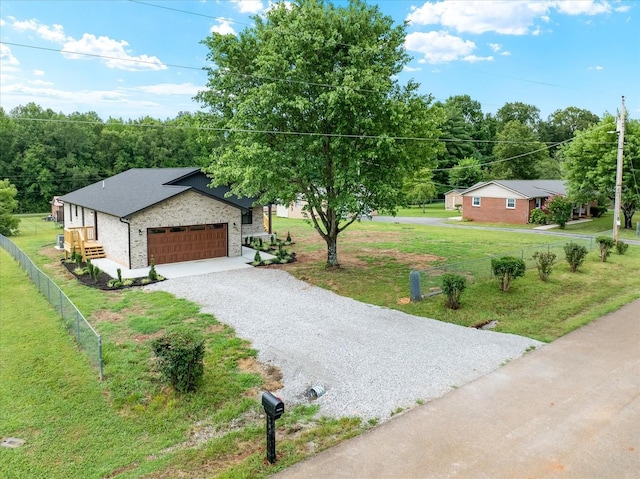 226 Elmwood Dr, Rock Island, TN 38581 - view of front of house with driveway and stone siding