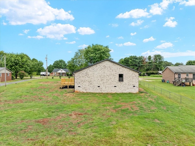226 Elmwood Dr, Rock Island, TN 38581 - view of side of home with a deck and crawl space