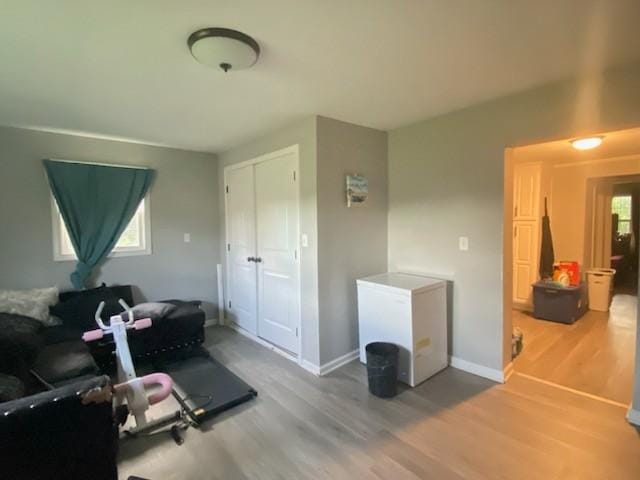 261 Caldwell Ln, Clarksville, TN 37040 - living room with wood finished floors and baseboards