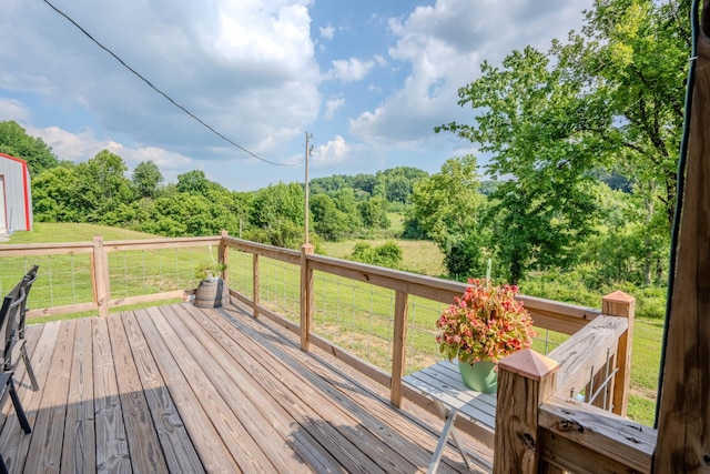 357 Providence Rd, Pulaski, TN 38478 - deck featuring a lawn