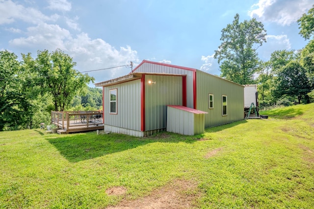 357 Providence Rd, Pulaski, TN 38478 - view of pole building with a lawn