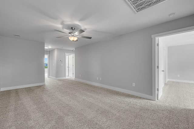 564 Twyla Dr, Lebanon, TN 37087 - carpeted spare room with a ceiling fan and a smoke detector