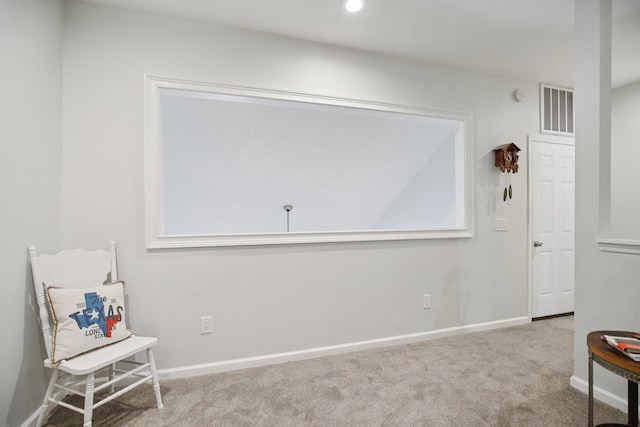 4858 Chelanie Cir, Murfreesboro, TN 37129 - sitting room featuring carpet and recessed lighting