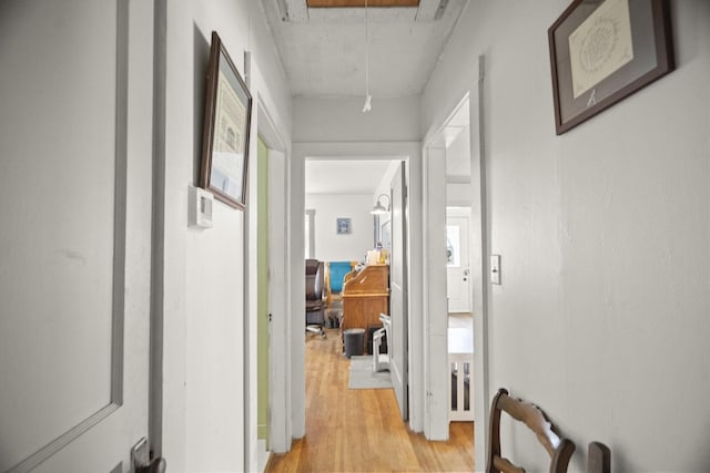 1509 5th Ave W, Springfield, TN 37172 - hall featuring attic access and light wood-style flooring