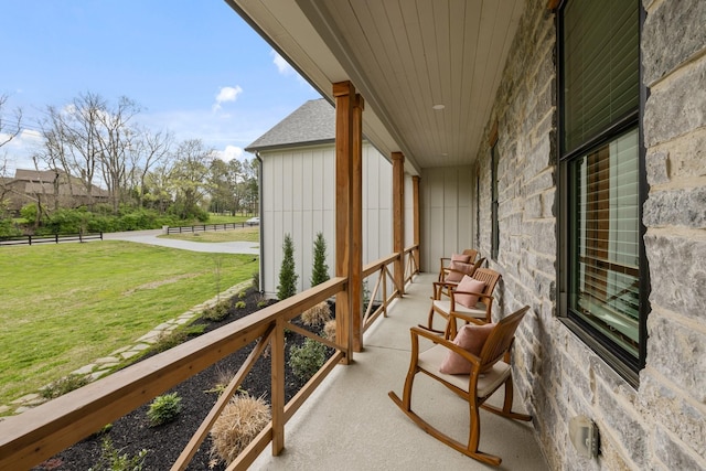 9409 Clovercroft Rd, Franklin, TN 37067 - view of balcony