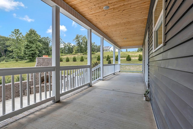 1268 S Tidwell Rd, Bon Aqua, TN 37025 - view of covered porch