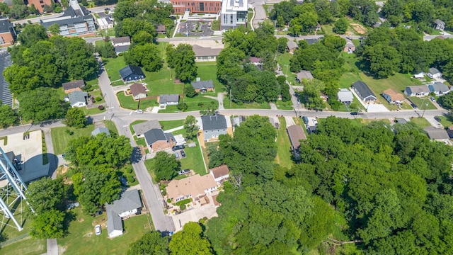 415 9th St, Clarksville, TN 37040 - aerial view of property's location with nearby suburban area