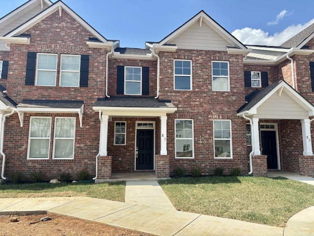 2900 Suzanne Landon Dr Unit E2, Murfreesboro, TN 37130 - view of front of property with a front lawn and brick siding