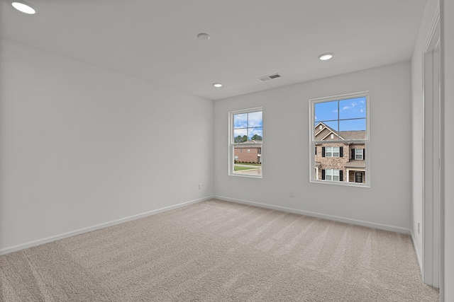 2900 Suzanne Landon Dr Unit E2, Murfreesboro, TN 37130 - spare room with light colored carpet and recessed lighting