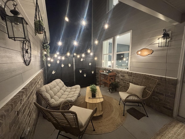 2900 Suzanne Landon Dr Unit E2, Murfreesboro, TN 37130 - view of patio at twilight