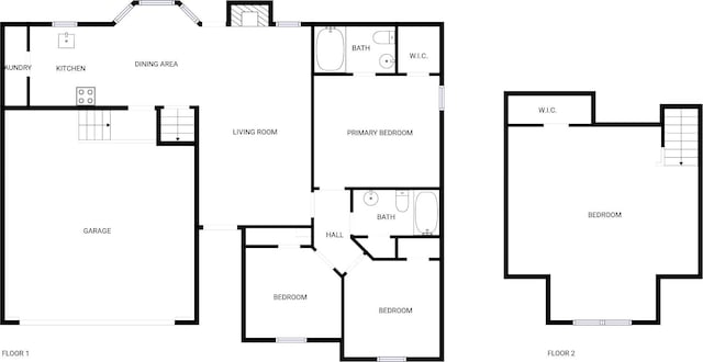 1333 Meredith Way, Clarksville, TN 37042 - view of property floor plan