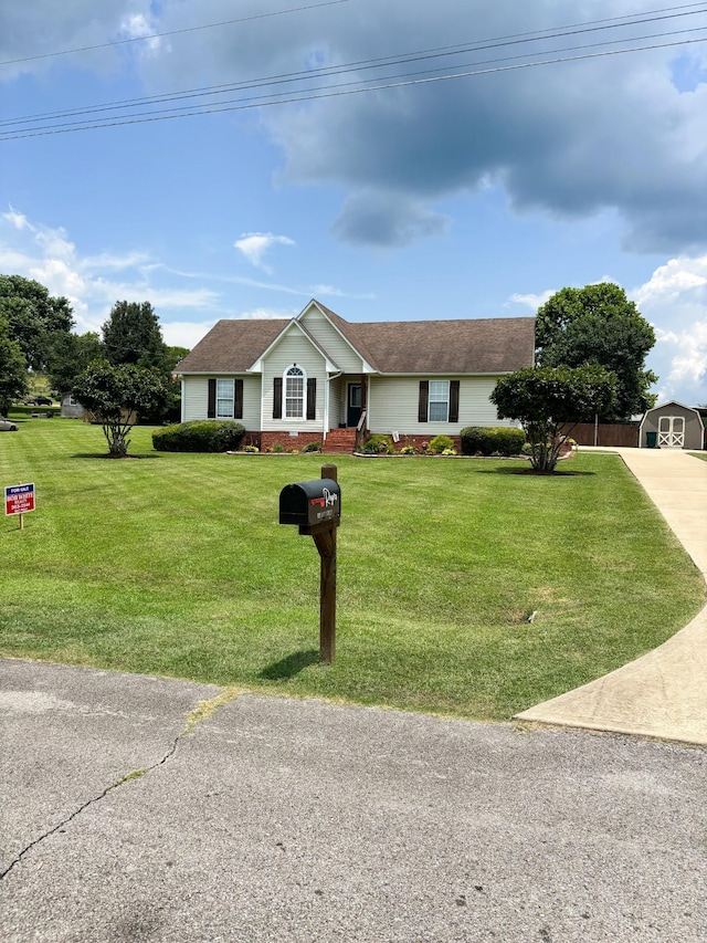 108 Easy St, Pulaski, TN 38478 - single story home featuring a front yard and driveway