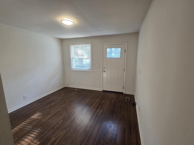 419 Kinsey Blvd, Madison, TN 37115 - entrance foyer featuring dark wood finished floors and baseboards