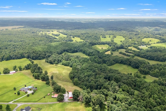 540 Powell Hollow Rd, Tullahoma, TN 37388 - aerial view of sparsely populated area with a forest