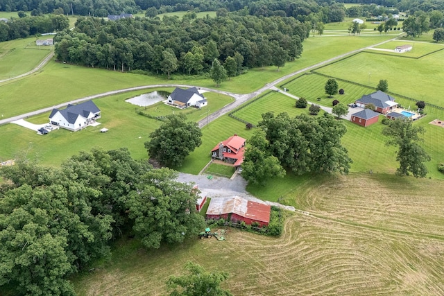 540 Powell Hollow Rd, Tullahoma, TN 37388 - aerial view of sparsely populated area