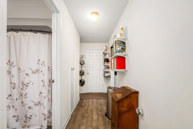 540 Powell Hollow Rd, Tullahoma, TN 37388 - hall with wood finished floors