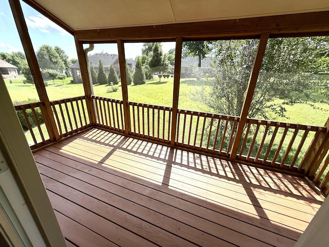 1413 Station Four Ln, Old Hickory, TN 37138 - wooden deck featuring a yard