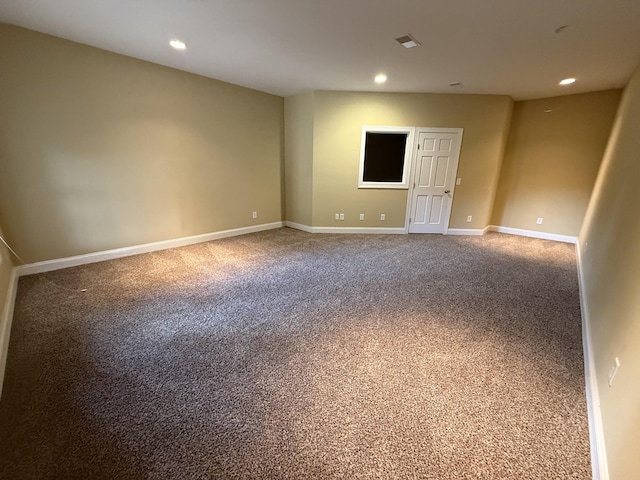1413 Station Four Ln, Old Hickory, TN 37138 - empty room featuring recessed lighting and carpet flooring