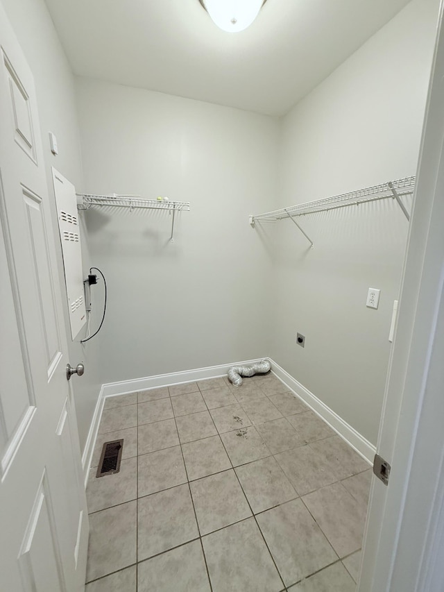1413 Station Four Ln, Old Hickory, TN 37138 - washroom with hookup for an electric dryer and light tile patterned floors