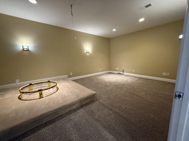 1413 Station Four Ln, Old Hickory, TN 37138 - unfurnished room with carpet and recessed lighting