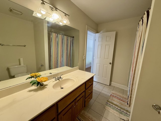 1413 Station Four Ln, Old Hickory, TN 37138 - bathroom with vanity and tile patterned flooring