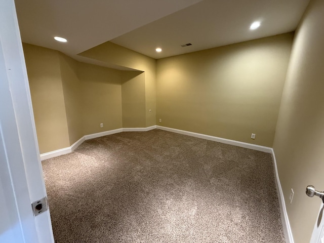 1413 Station Four Ln, Old Hickory, TN 37138 - unfurnished room with carpet and recessed lighting