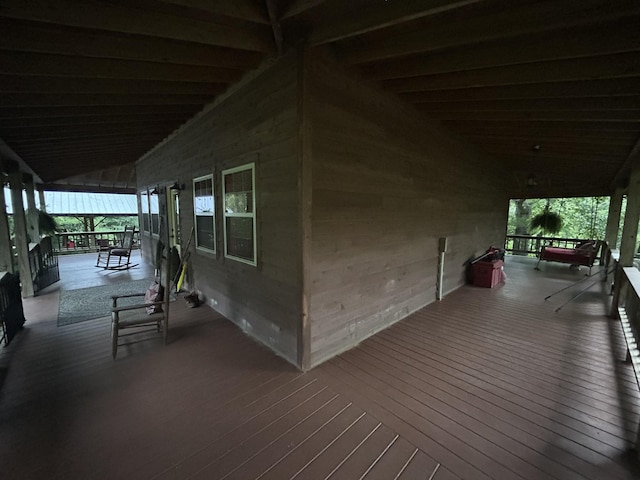 2933 Vanzant Bend Rd, Belvidere, TN 37306 - view of wooden terrace