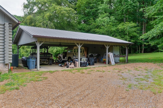 1261 S Cedar Ln, Chickamauga, GA 30707 - view of parking with driveway