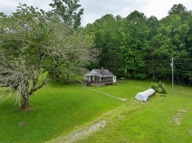 1261 S Cedar Ln, Chickamauga, GA 30707 - drone / aerial view of a forest