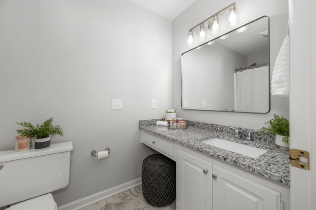 785 E Northfield Blvd, Murfreesboro, TN 37130 - bathroom with marble finish flooring and vanity