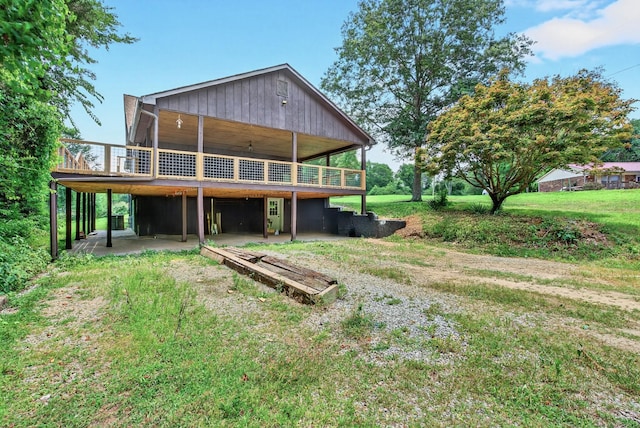115 Annabelle Way, Ashland City, TN 37015 - back of property featuring a deck and a patio