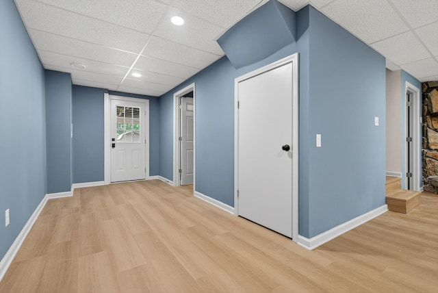 115 Annabelle Way, Ashland City, TN 37015 - entryway with a paneled ceiling and light wood finished floors