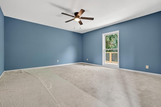 115 Annabelle Way, Ashland City, TN 37015 - carpeted empty room featuring ceiling fan and baseboards