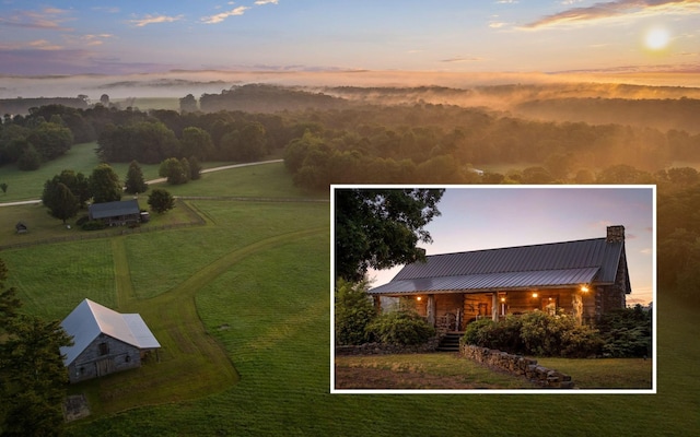 36 Still Hollow Rd, Menlo, GA 30731 - view of subject property with property boundaries highlighted