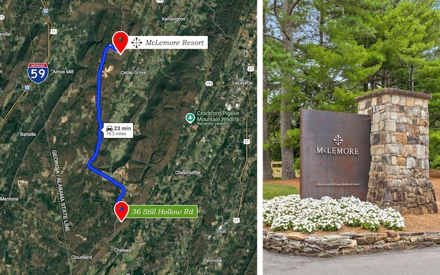36 Still Hollow Rd, Menlo, GA 30731 - map / location