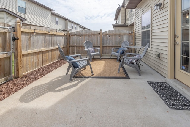 5314 Dan Post Way, Murfreesboro, TN 37128 - view of patio / terrace with a gate