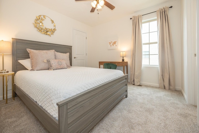 5314 Dan Post Way, Murfreesboro, TN 37128 - carpeted bedroom featuring baseboards and a ceiling fan