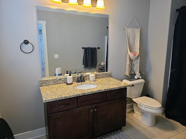 8009 Shelly Plum Dr, Murfreesboro, TN 37128 - bathroom with vanity and tile patterned flooring