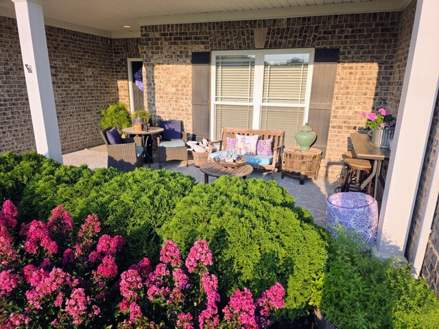 8009 Shelly Plum Dr, Murfreesboro, TN 37128 - view of patio with outdoor lounge area