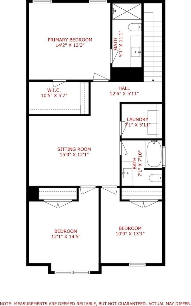 3331 Alta Ln, Murfreesboro, TN 37128 - view of property floor plan