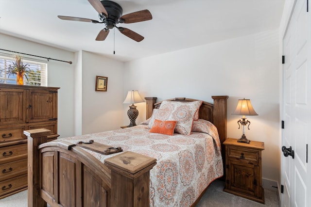 3331 Alta Ln, Murfreesboro, TN 37128 - bedroom with carpet flooring and a ceiling fan